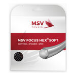 Tenisové Struny MSV Focus-HEX Soft 12m schwarz